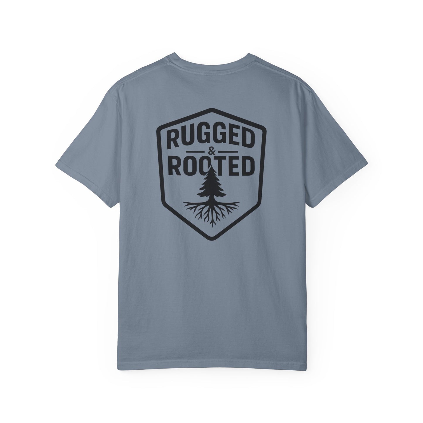 Rugged Rooted Shield Logo T-shirt