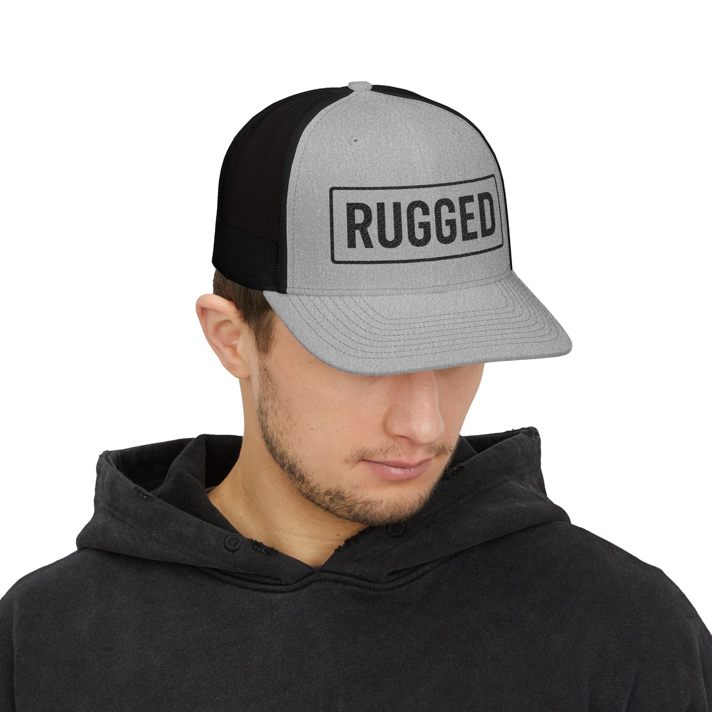 Snapback Rugged Trucker Hat