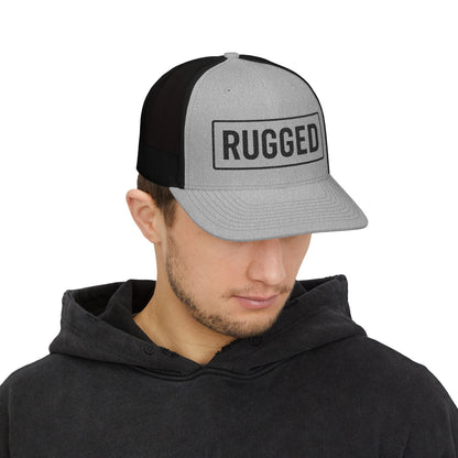 Snapback Rugged Trucker Hat
