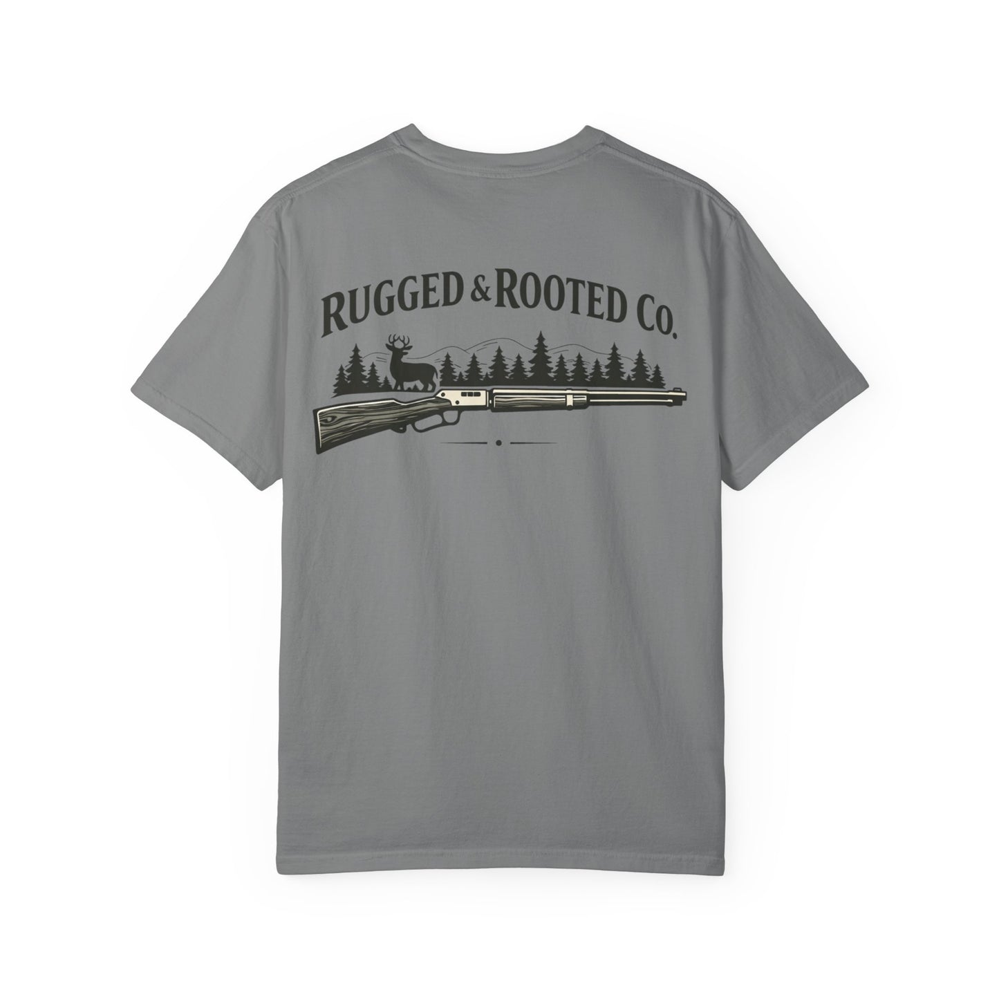 Rugged & Rooted 30-30 Hunting Rifle Graphic Tee
