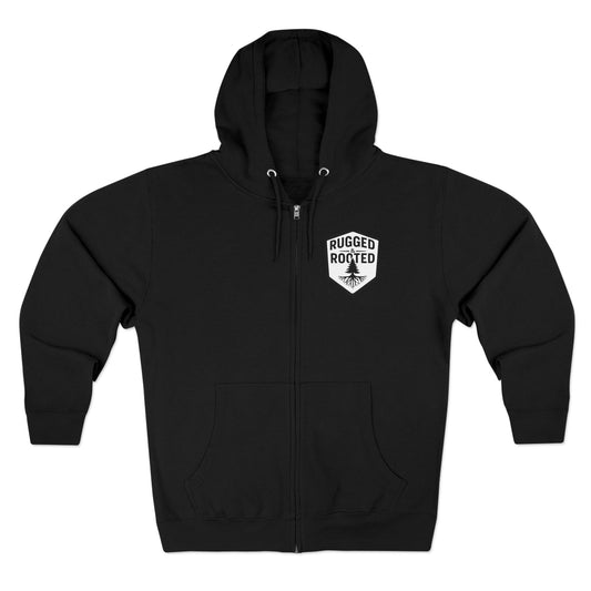 Rugged Rooted Zip Hoodie
