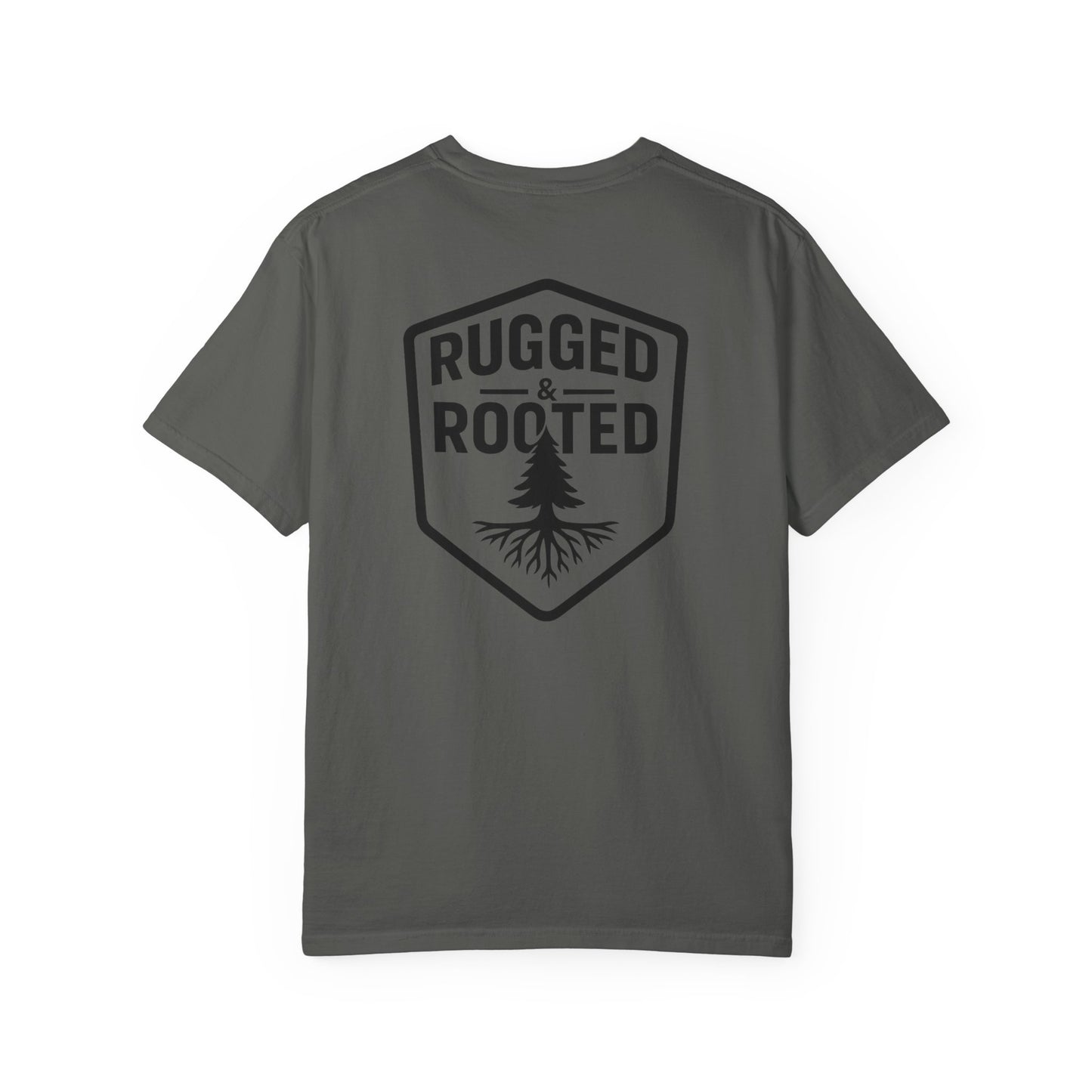 Rugged Rooted Shield Logo T-shirt