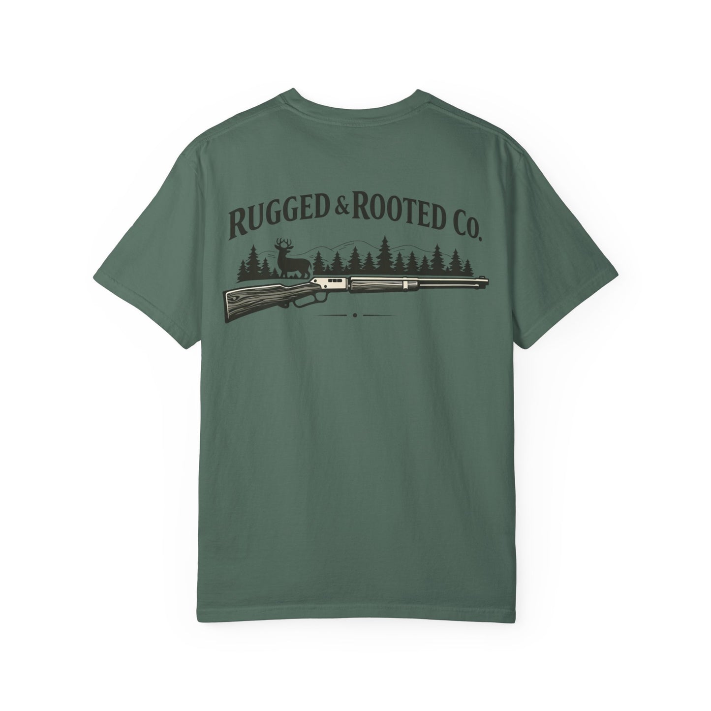 Rugged & Rooted 30-30 Hunting Rifle Graphic Tee