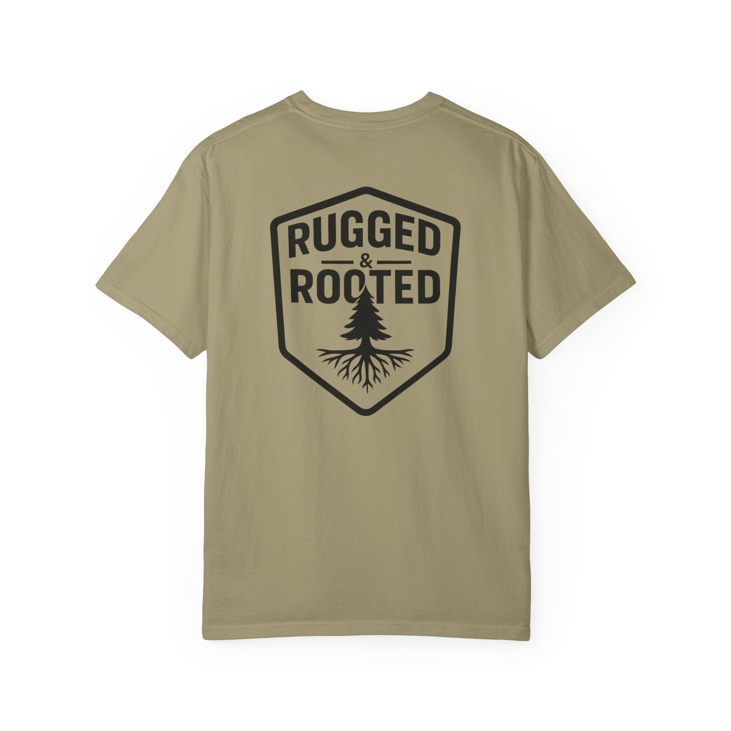 Rugged Rooted Shield Logo T-shirt