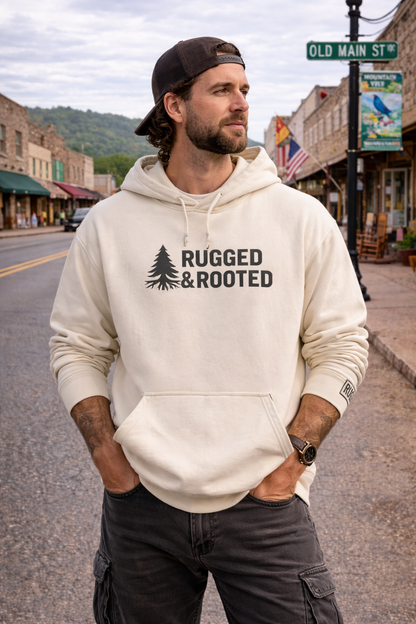 Rugged & Rooted Pullover Hoodie