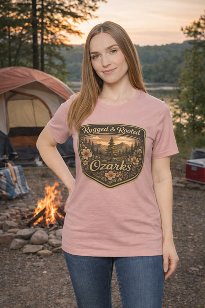 Ozarks Rugged & Rooted Women's Tshirt