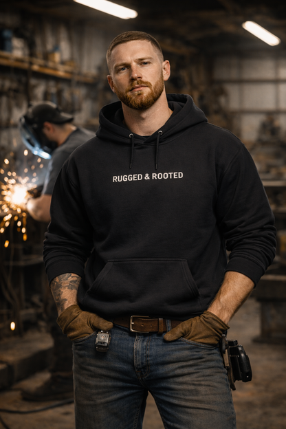 Tool American Flag Rugged & Rooted Hoodie