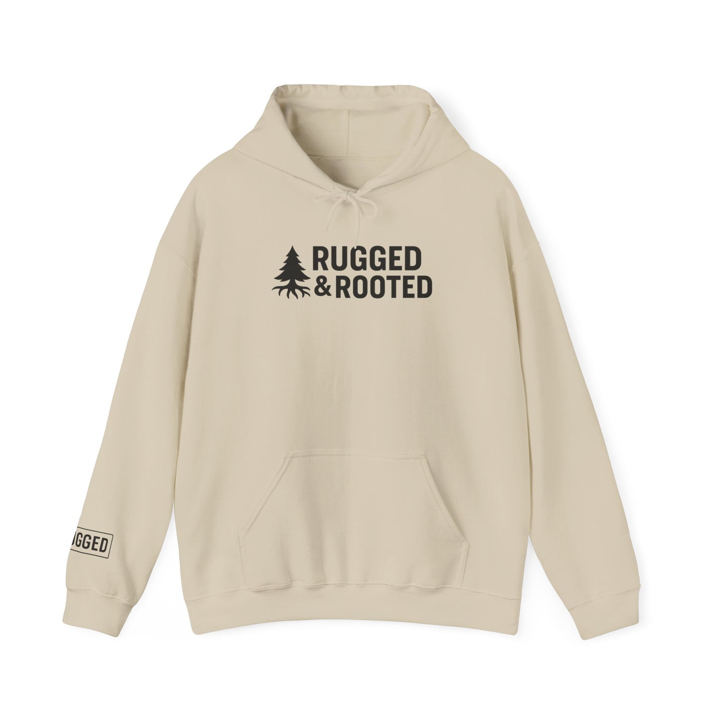 Rugged & Rooted Pullover Hoodie