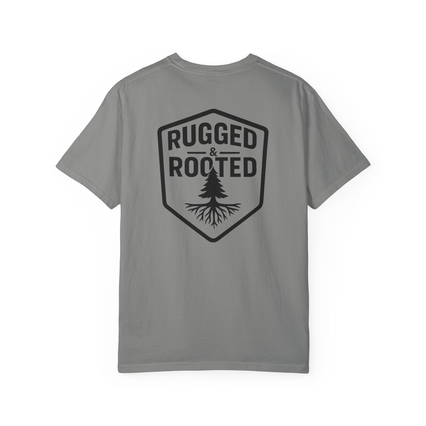 Rugged Rooted Shield Logo T-shirt