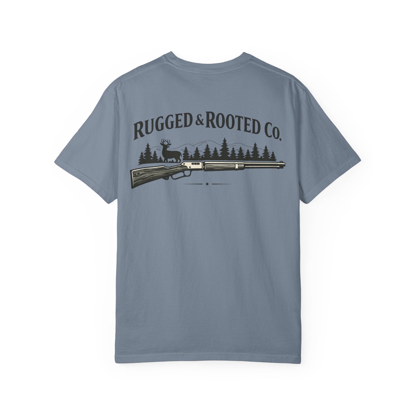 Rugged & Rooted 30-30 Hunting Rifle Graphic Tee