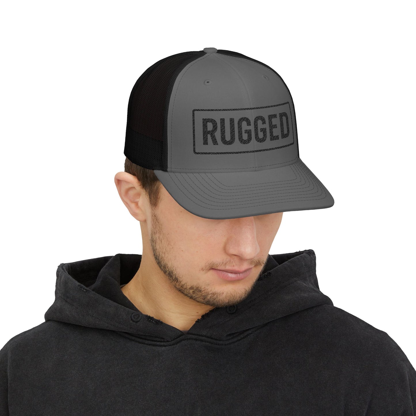 Snapback Rugged Trucker Hat