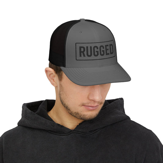 Snapback Rugged Trucker Hat