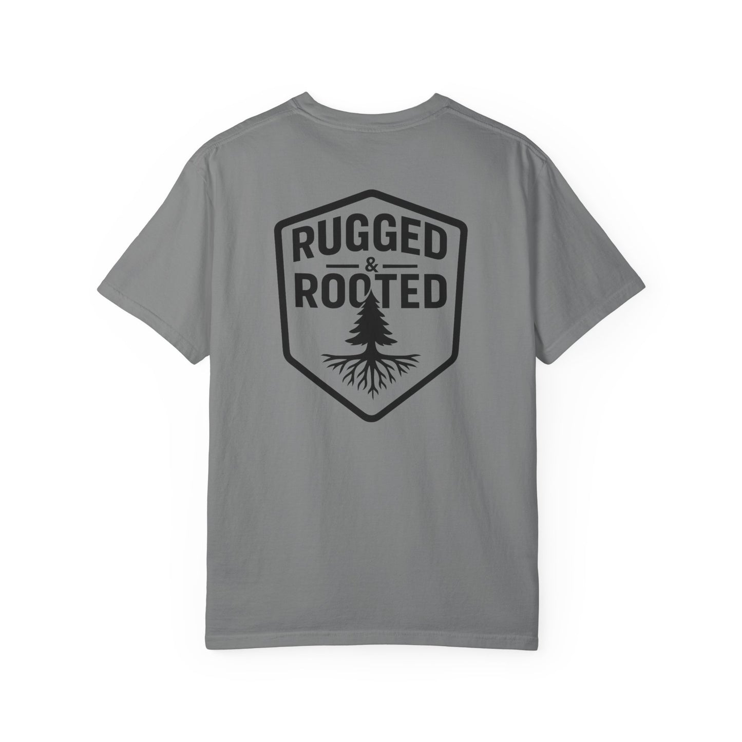 Rugged Rooted Shield Logo T-shirt